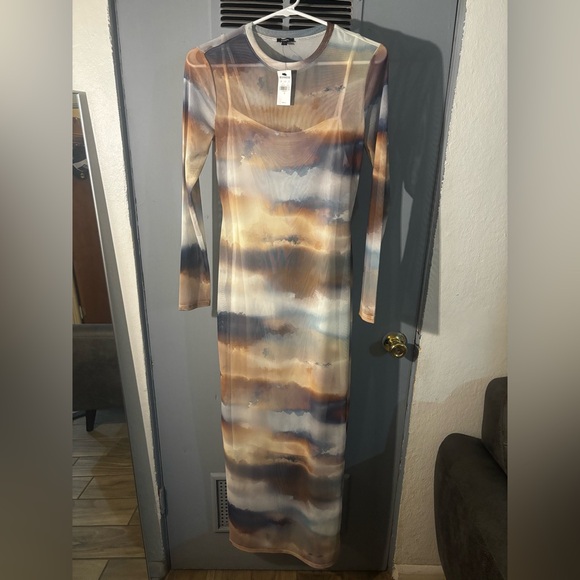 Express Maxi Multicolor Dress - Picture 1 of 4